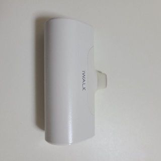 iWalkモバイルバッテリー4500 iPhone等用 Lightning端子(バッテリー/充電器)