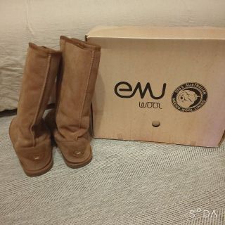 エミュー(EMU)の冬物sale中！emu wool ﾑｰﾄﾝﾌﾞｰﾂ★ロング (ブーツ)