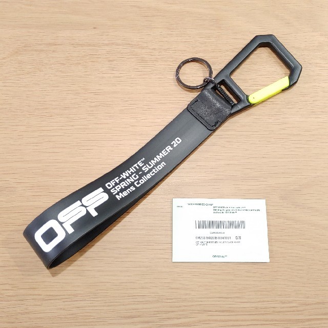 Off-White種別Off-White　新品未使用　大人気！キーリング Rubber Key Fob