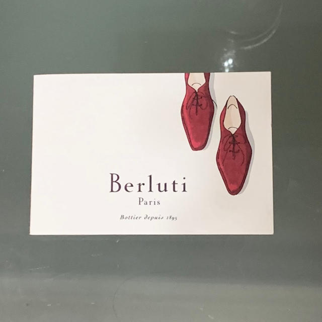 BERLUTI - ベルルッティ パティーヌカードの通販 by Ron's shop BERLUTI - ベルルッティ パティーヌカードの通販 by Ron's shop