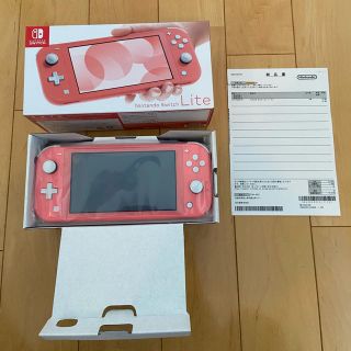 ニンテンドースイッチ(Nintendo Switch)の【新品】Nintendo Switch Lite コーラル(携帯用ゲーム機本体)