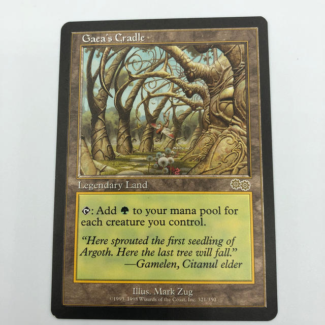 MTG　Gaea's Cradle/ガイアの揺籃の地　(USG)  英語　1枚MTGGaea