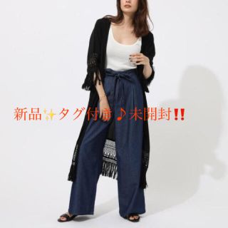 アズールバイマウジー(AZUL by moussy)の新品✨定価6580円　お洒落で軽やかに羽織れるガウン(カーディガン)