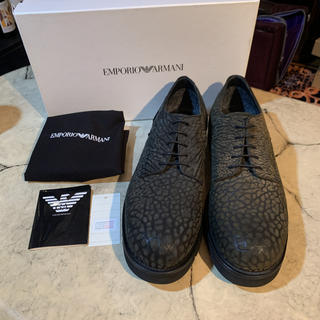エンポリオアルマーニ(Emporio Armani)の新品　EMPORIO ARMANI エンポリオアルマーニ　ドレスシューズ　革靴(ドレス/ビジネス)