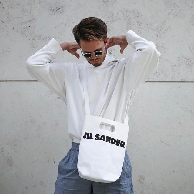 Jil Sander(ジルサンダー)のJil Sander ジルサンダー ショッパー トートバッグ メンズのバッグ(トートバッグ)の商品写真
