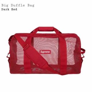 シュプリーム(Supreme)のSupreme Big Duffle Bag (SS20) Dark Red(ボストンバッグ)