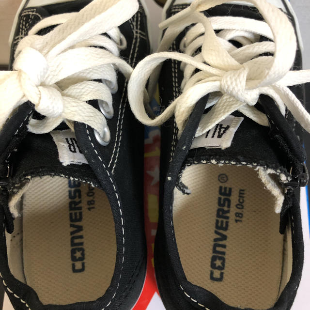 CONVERSE(コンバース)のコンバース　キッズスニーカー　18㎝ キッズ/ベビー/マタニティのキッズ靴/シューズ(15cm~)(スニーカー)の商品写真