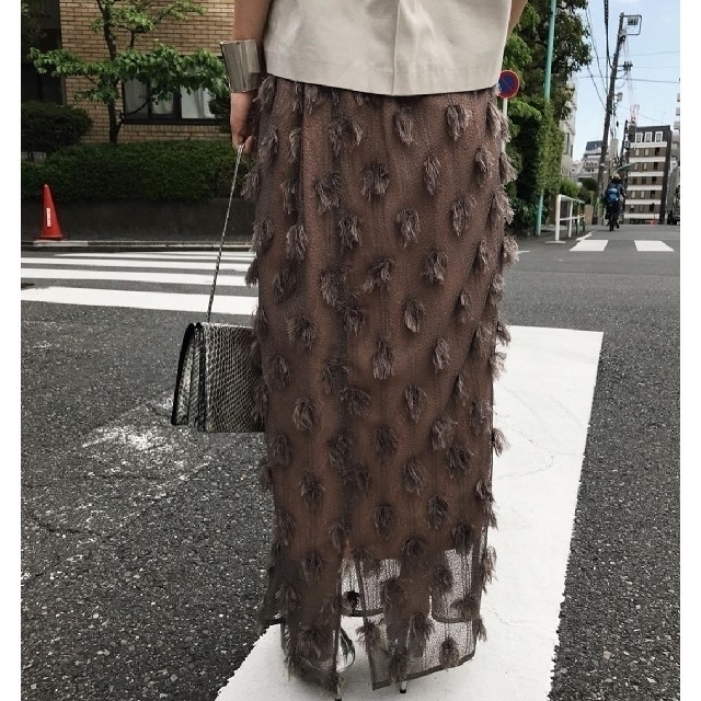 Ameri VINTAGE(アメリヴィンテージ)のアメリヴィンテージ モチーフペンシルスカート レディースのスカート(ロングスカート)の商品写真