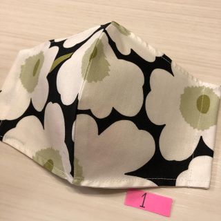 マリメッコ(marimekko)の立体　インナーマスク　白(その他)