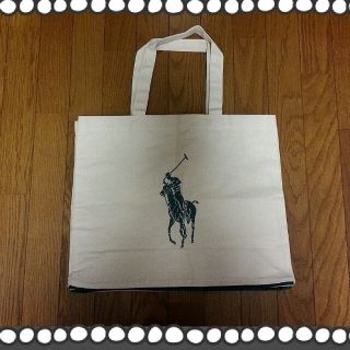 ラルフローレン(Ralph Lauren)のラルフオーガニックコットントート最終値下(トートバッグ)