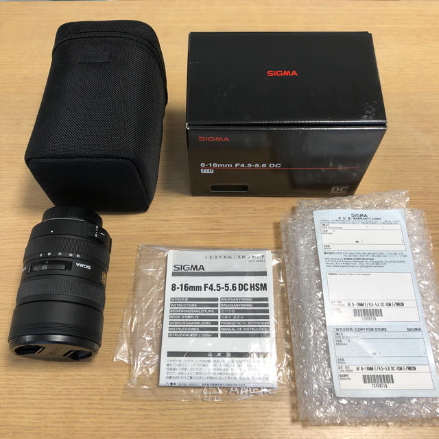 SIGMA 8-16mm F4.5-5.6 DC HSM ニコン用 ほぼ未使用 | tspea.org