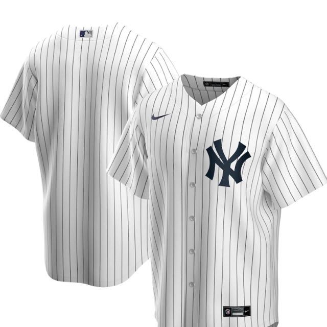 送料無料!Nike NY Yankees レプリカゲームジャージ ホワイト お手軽