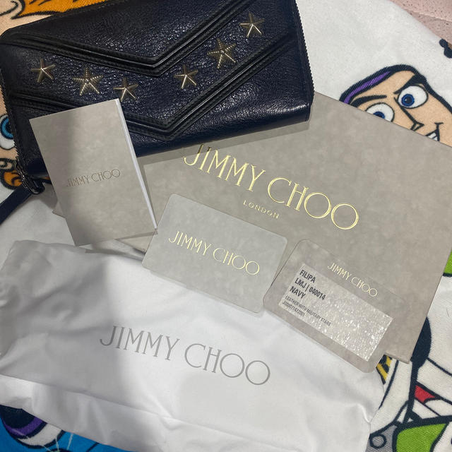 最終お値下げ JIMMY CHOO FILIPA 長財布ファッション小物