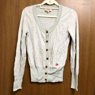 ヴィヴィアンウエストウッド(Vivienne Westwood)のVivienne westwood カーディガン ※かなり難あり(カーディガン)