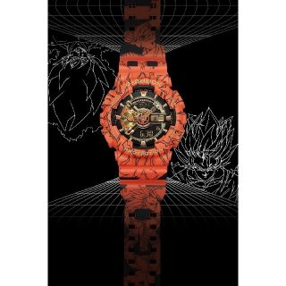 ジーショック(G-SHOCK)の新品未使用 ドラゴンボール GA-110JDB-1A4JR G-SHOCK 3個(腕時計(アナログ))