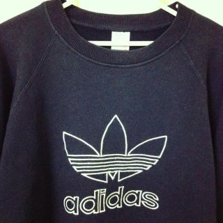 アディダス(adidas)のadidas ロゴマークスウェット♡(トレーナー/スウェット)