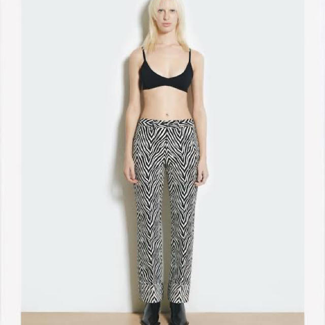 HELMUT LANG(ヘルムートラング)の未使用タグ付 Helmut Lang Motley Pant Zebra 4 レディースのパンツ(デニム/ジーンズ)の商品写真