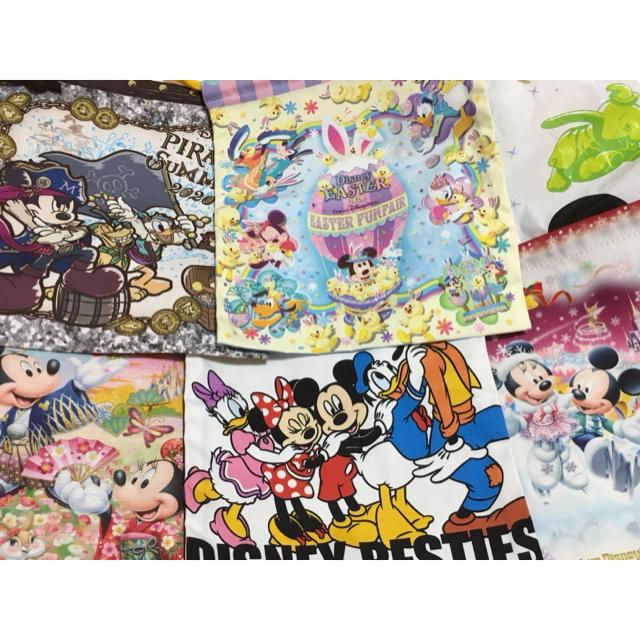 Disney(ディズニー)のベスティーズ　パイレーツ Ｔシャツ　巾着　ポストカード エンタメ/ホビーのおもちゃ/ぬいぐるみ(キャラクターグッズ)の商品写真