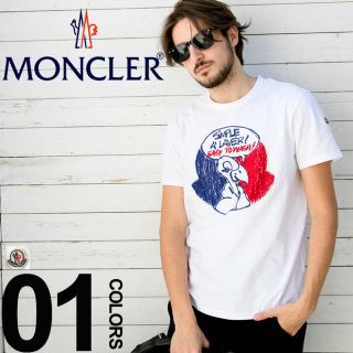 モンクレール(MONCLER)の★最新作★ 希少 MONCLER 刺繍 半袖Tシャツ Ｌモンクレール 完売品(Tシャツ/カットソー(半袖/袖なし))