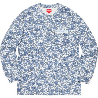 シュプリーム(Supreme)の【中古】Supreme Damask L/S Top(Tシャツ/カットソー(七分/長袖))