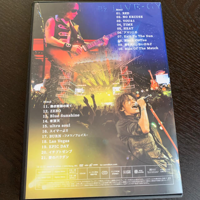 B’z　LIVE-GYM2015-EPIC NIGHT- DVD エンタメ/ホビーのDVD/ブルーレイ(ミュージック)の商品写真