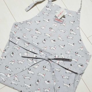 キャスキッドソン(Cath Kidston)の新品未使用！エプロン☆モノドッグ☆レア(収納/キッチン雑貨)