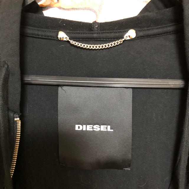 DIESEL(ディーゼル)のDIESEL ロングパーカー パーカー コート ロングコート スウェット メンズのトップス(パーカー)の商品写真