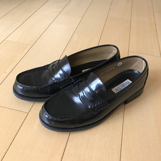 ハルタ(HARUTA)のハルタ ローファー 黒 Arvin 25.5cm EEE 日本製(ローファー/革靴)