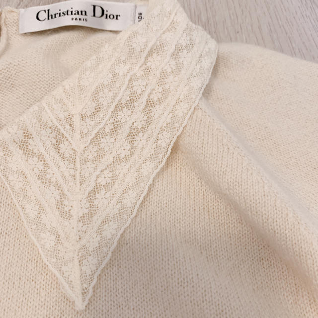 Christian Dior(クリスチャンディオール)のChristian Dior 襟付きニット レディースのトップス(ニット/セーター)の商品写真