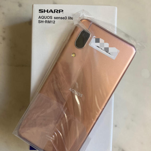 SHARP - AQUOS sense3 lite ライトカッパー SH-RM12の通販 by genk ...