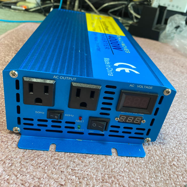 値下げしました。リョクエン正弦波インバーター 12V⇨100V 1500W