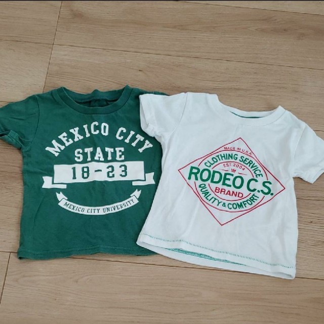 RODEO CROWNS(ロデオクラウンズ)のTシャツ セット RODEOCROWNS キッズ/ベビー/マタニティのキッズ服男の子用(90cm~)(Tシャツ/カットソー)の商品写真