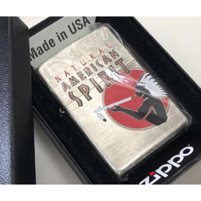 ZIPPO(ジッポー)のZippo/ライター/アメスピ/2016年/アメリカンスピリット/非売品/未使用 メンズのファッション小物(タバコグッズ)の商品写真