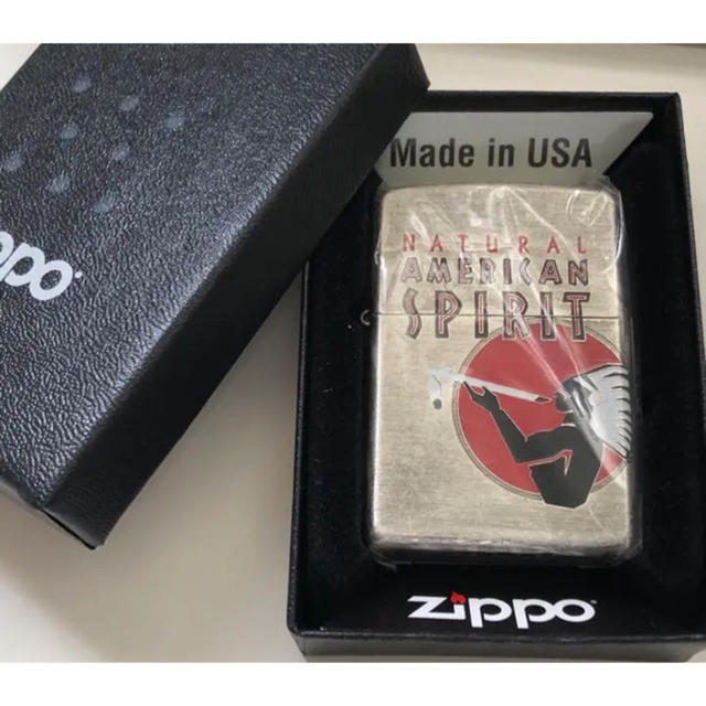 ZIPPO(ジッポー)のZippo/ライター/アメスピ/2016年/アメリカンスピリット/非売品/未使用 メンズのファッション小物(タバコグッズ)の商品写真