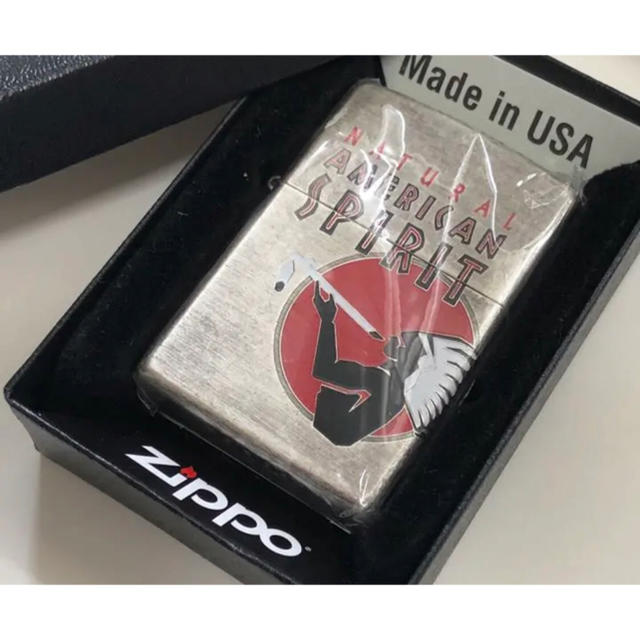 ZIPPO(ジッポー)のZippo/ライター/アメスピ/2016年/アメリカンスピリット/非売品/未使用 メンズのファッション小物(タバコグッズ)の商品写真