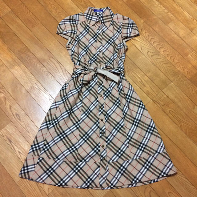 美品♡バーバリーワンピース - ミニワンピース