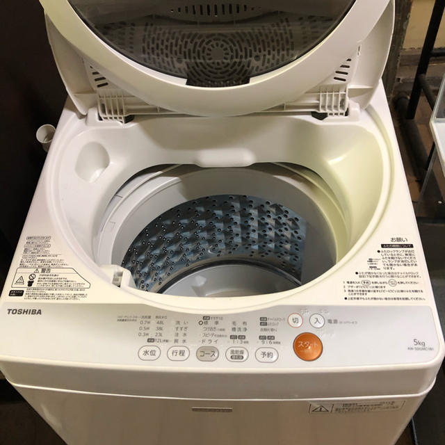 東芝(トウシバ)のTOSHIBA 電気洗濯機　AW-50GMC   2014年製  5.0kg  スマホ/家電/カメラの生活家電(洗濯機)の商品写真