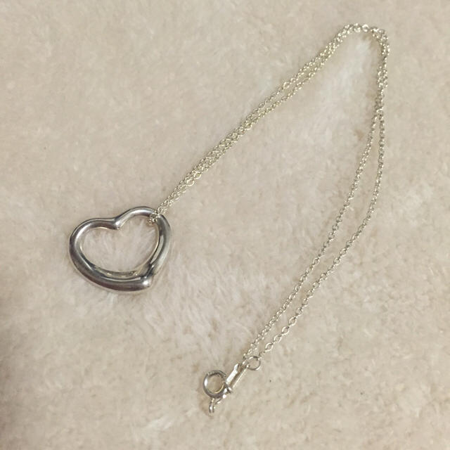 未使用 TIFFANY＆Co. オープンハート 22㎜ silver925