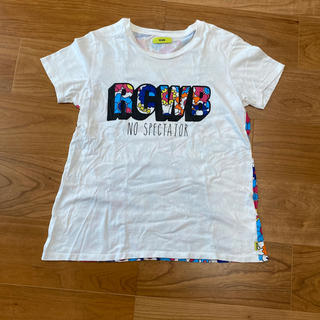 ロデオクラウンズ(RODEO CROWNS)のロデオRCWB花柄半袖Tシャツバックプリント(Tシャツ(半袖/袖なし))