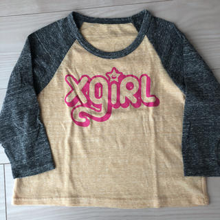 エックスガール(X-girl)のX-girlロンT100cm(Tシャツ/カットソー)