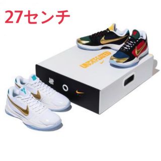 ナイキ(NIKE)のUNDEFEATED × NIKE KOBE 5 PROTRO PACK 27(スニーカー)