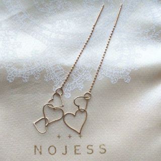 ノジェス(NOJESS)のNOJESS ハート アメリカンピアス(ピアス)