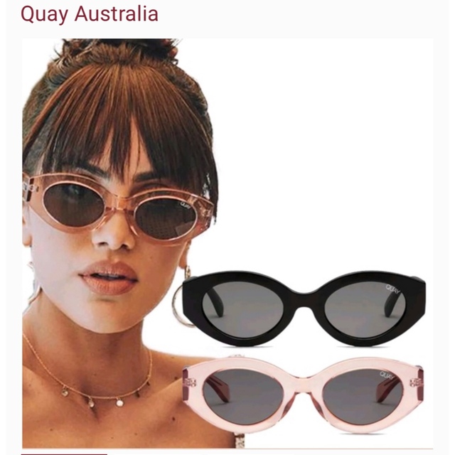 Quay Eyeware Australia(クエイアイウェアオーストラリア)のQUAY Australia サングラス レディースのファッション小物(サングラス/メガネ)の商品写真