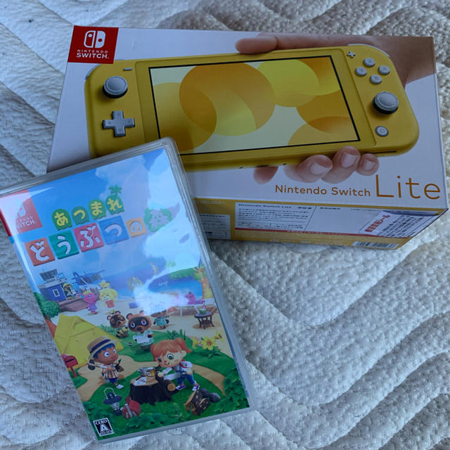 Nintendo Switch Lite イエロー　動物の森セット