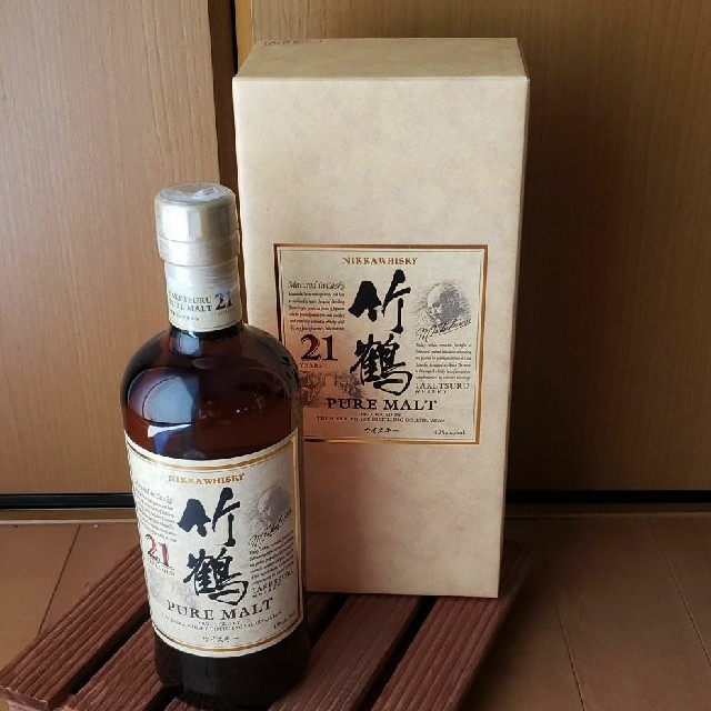 竹鶴21年 ピュアモルト-