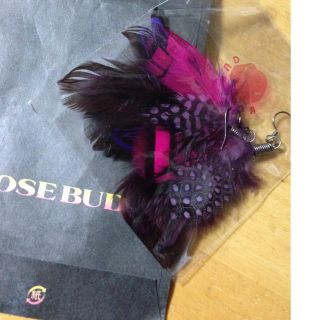 ローズバッド(ROSE BUD)のROSE BUDフェザーピアス(ピアス)