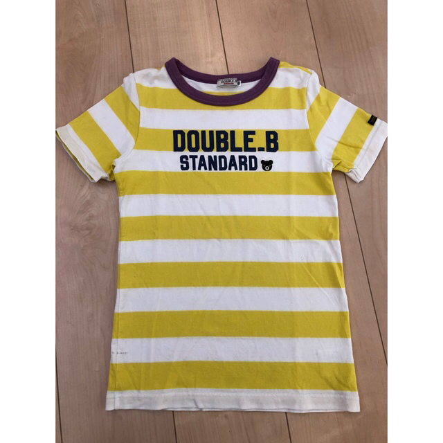 DOUBLE.B(ダブルビー)のミキハウス　ダブルB 140 子供　Ｔシャツ キッズ/ベビー/マタニティのキッズ服男の子用(90cm~)(Tシャツ/カットソー)の商品写真