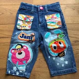 ジャム(JAM)のレア⭐︎JAMジャムキッズデニムパンツ 80㎝90㎝ 男女兼用 子供服ジーンズ(パンツ/スパッツ)