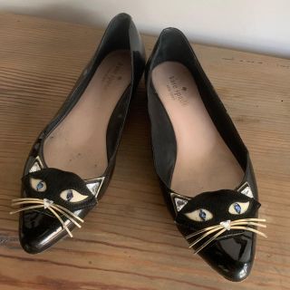 ケイトスペードニューヨーク(kate spade new york)のKate spade 猫　パンプス(ハイヒール/パンプス)