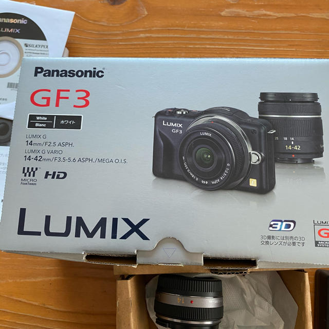 超美品　一眼レフカメラ　Panasonic DMC−GF3 DMC-GF3 3
